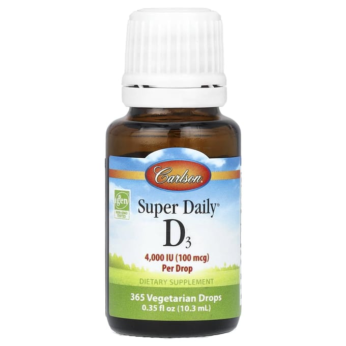 Super Daily® D3, 100Mcg (4.000 IE), 10,3 ml (0.35 fl oz)