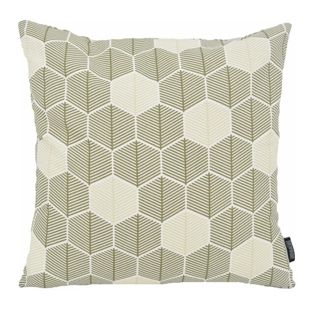 Hexagon Groen Kussenhoes | Katoen / Polyester | 45 x 45 cm