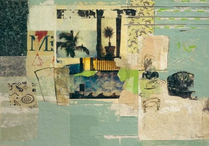 Kunstdruk Helmut Ranftl - Teamwork II 100x70cm