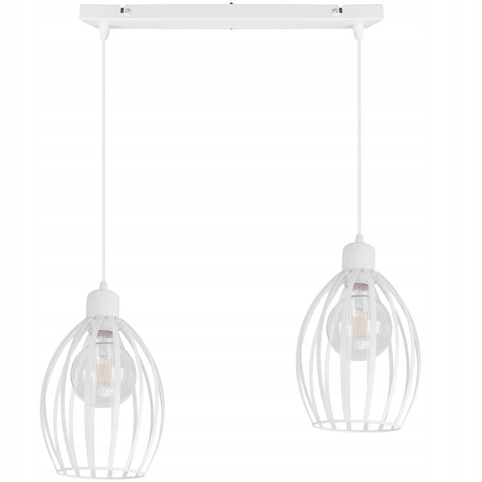 Light Home TOMI – Hanglamp – Plafondlamp – Metaal – Loft – 2-Lichts – E27