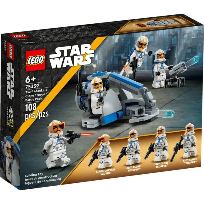 LEGO Star Wars 332nd Ahsoka's Clone Trooper Battle Pack - 75359