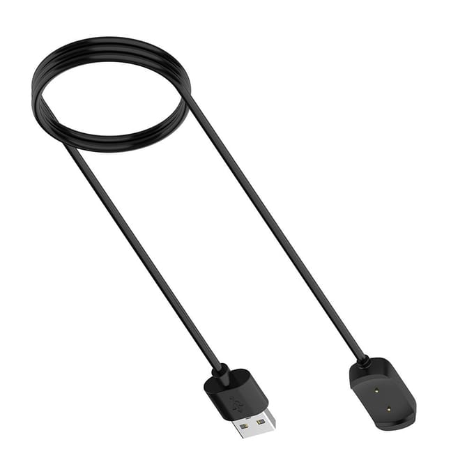 Chargeur de remplacement 1m pour Amazfit GTR GTS T-REX Câble de charge USB pour Xiaomi pour Amazfit T-Rex noir