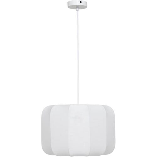 ATMOSPHERA Tobie hanglamp diameter 37 cm wit katoen
