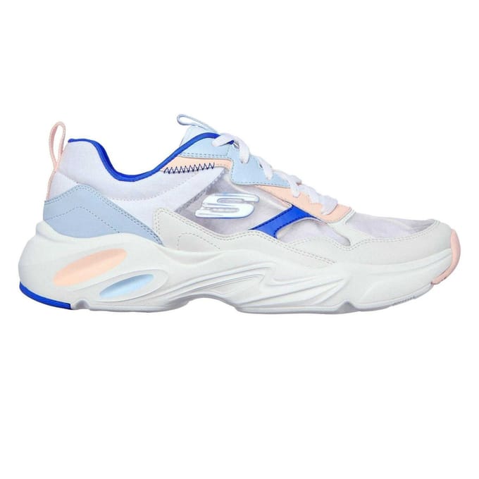 Skechers Stamina Airy-schoenen voor dames (Wit/multikleurig)