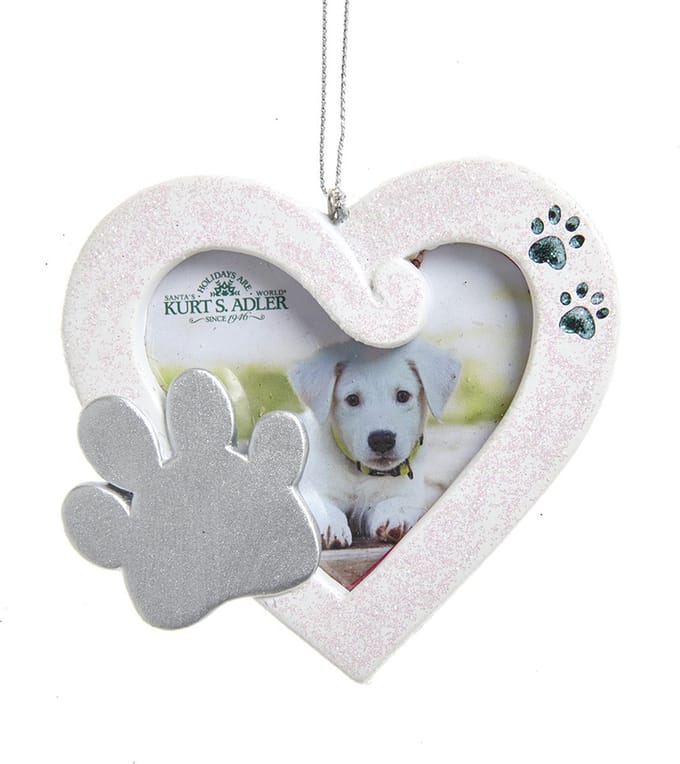Kersthanger ornament hart best friend