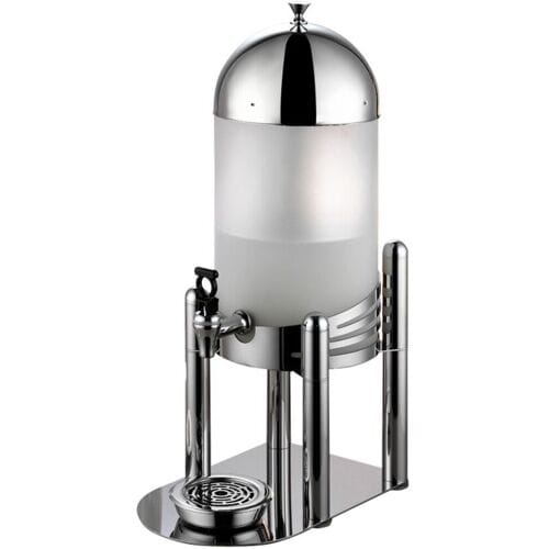 GGM Gastro Milch-/ Saftspender - 7 Liter - Chrom Zilver