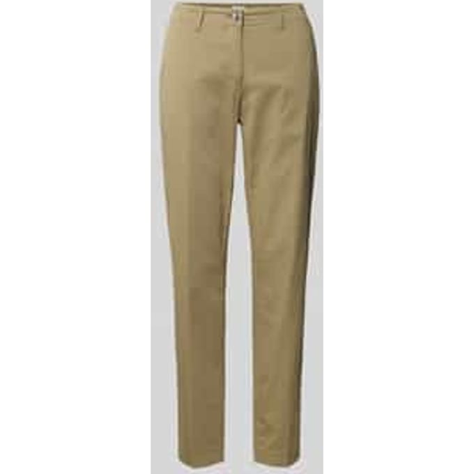 Broek in verkorte pasvorm model 'MARON'