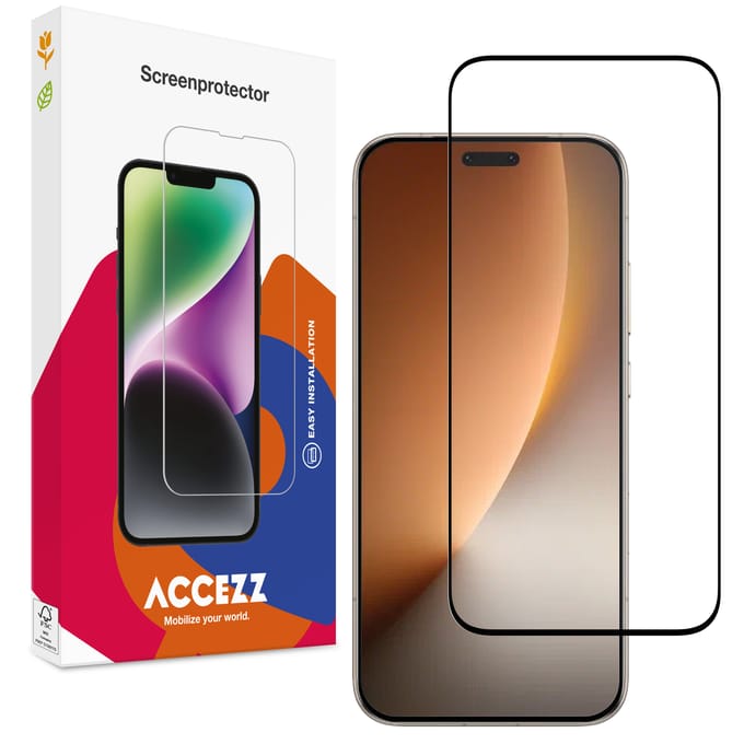 Accezz Screen Protector - Geschikt voor Honor Magic8 Pro - Gehard Glass Full Cover