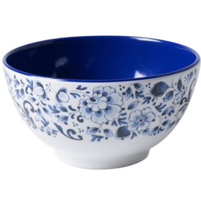 Heinen delfts blauw melamine kom