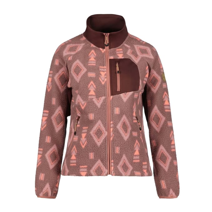 Icepeak Dames/Dames Millstadten Full Zip Fleecejack (Rood)