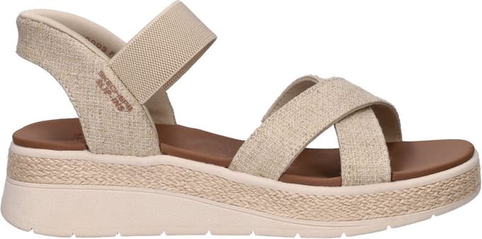 Bobs Hands Free Slip-Ins Bobs Sun-Ray dames sandaal - Natural - Maat 40