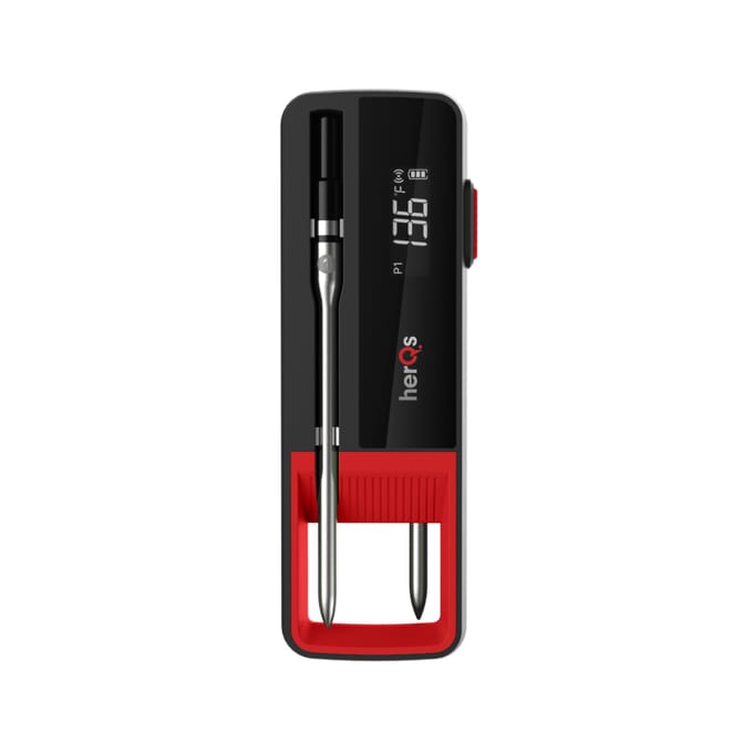 herQs Double Max – Draadloze vleesthermometer met 2 probes