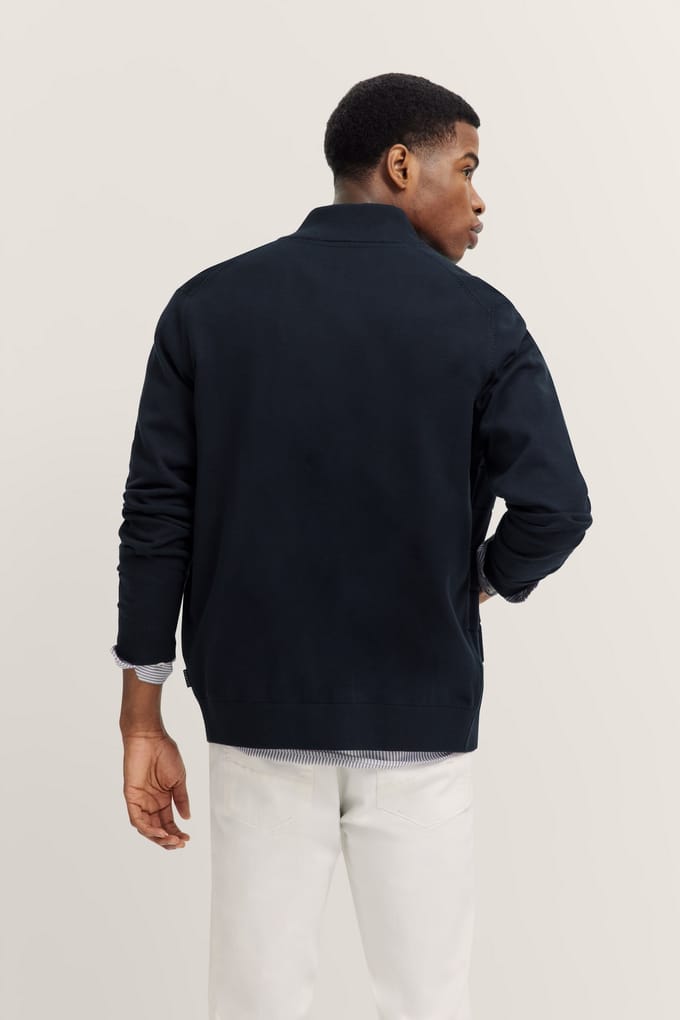 Bugatti Herren Vest met ritssluiting
