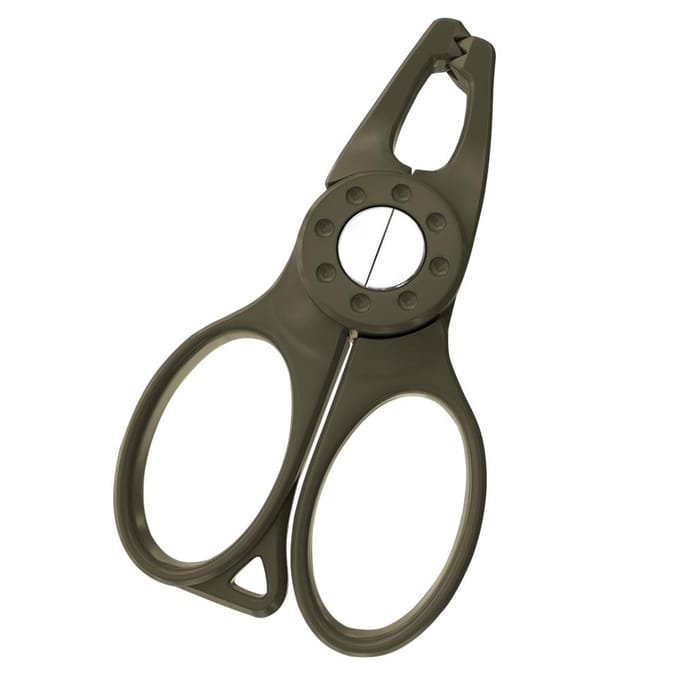 Mini-vistang, kunststof visgrijper, visgrijper, vistang, vishouder, visklem, visgerei bruin