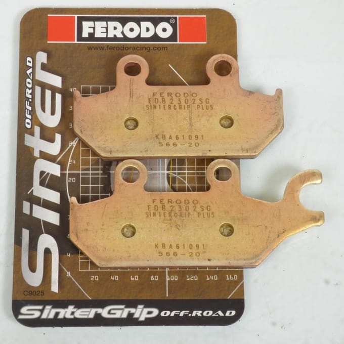 Plaquette de frein Ferodo pour Quad CAN-AM 1000 Commander DPS 2013 à 2017 FDB2302SG Neuf