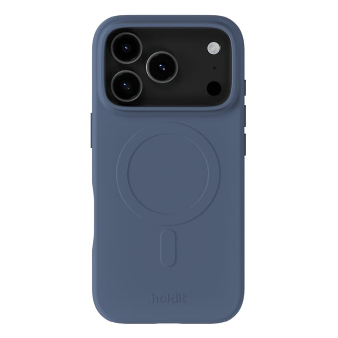 Holdit Soft MagSafe Case voor de Apple iPhone 17 Pro - Pacific Blue