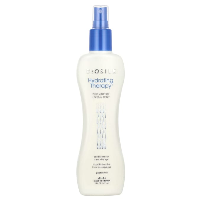 BIOSILK Hydrating Therapy Pure Moisture Leave in Spray Hydraterende conditioner Unisex 207 ml