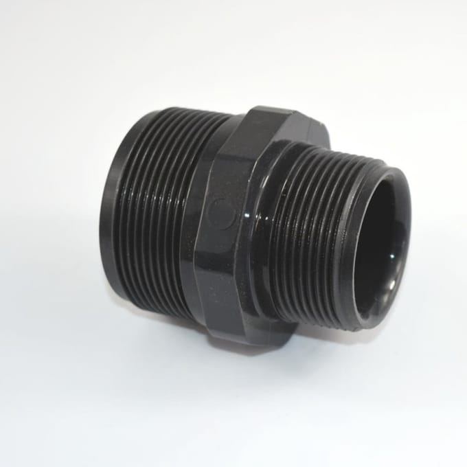 PVC Verloopnippel 2" x 1 1/2", PVC Buis Fitting