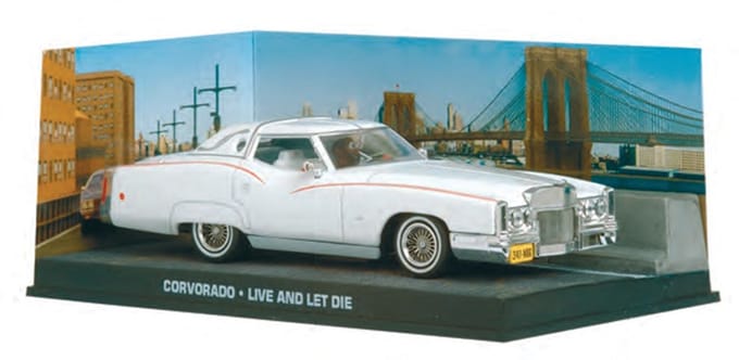 Corvorado James Bond 007 Collection “Live and Let Die” Wit 1-43 Altaya
