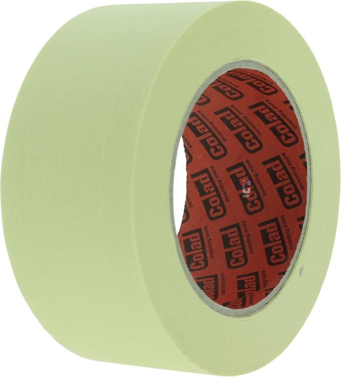 Masking tape 60°C - crèmewit 50mm x 50m