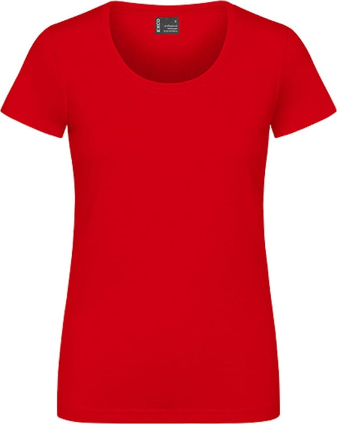 EXCD Women´s T-Shirt CD3075 - Fire red - 3XL