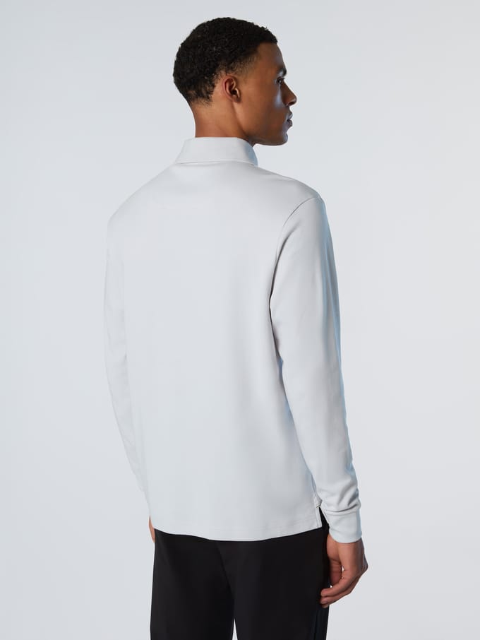 North Sails Polo Shirt Interlock met lange mouwen