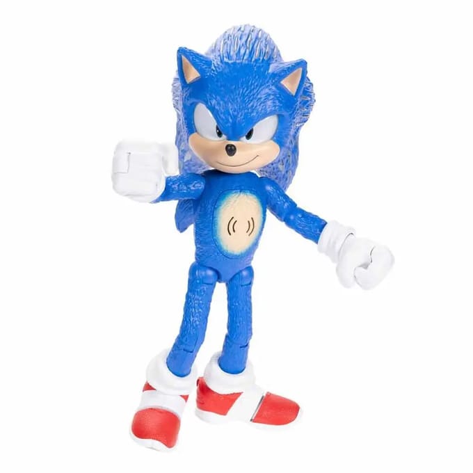 SONIC MOVIE 3 - ULTIEME PRATENDE SONIC 30 CM FIGUUR (Engelse zinnen)