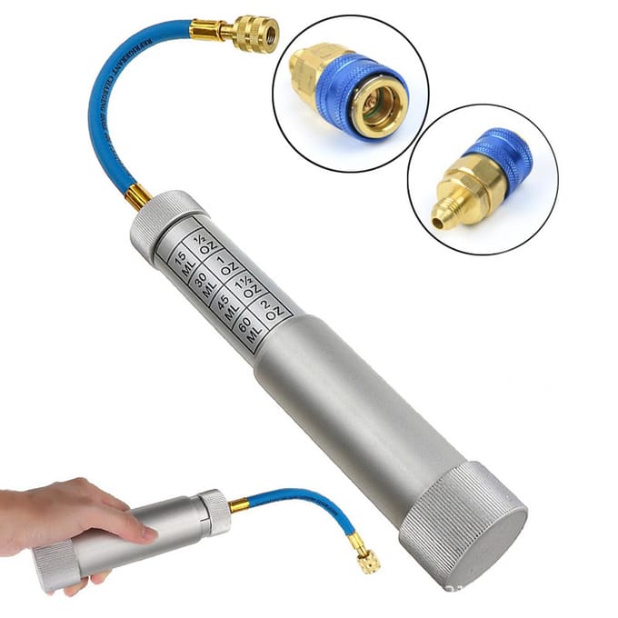 Vrouwelijke auto-interieuraccessoires Olieverfinjector AC-adapter Handdraaivuller Injectiegereedschap Auto veelkleurig