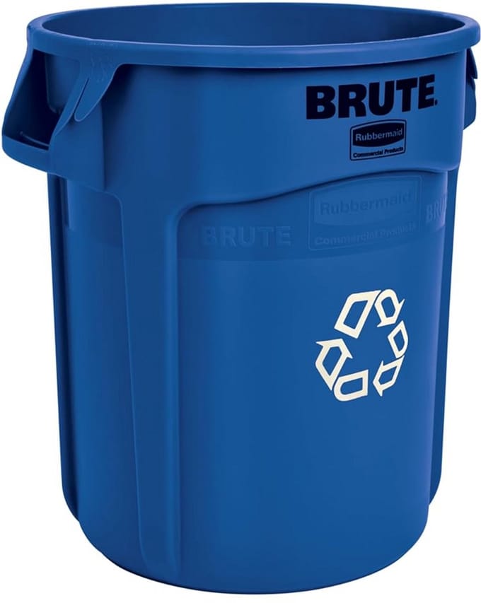 Grote Robuuste Afvalcontainer met Wielen voor Zwaar Gebruik