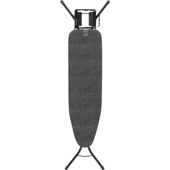 Brabantia Strijkplank A - met Strijkijzerhouder - 110 x 30 cm - Denim Black