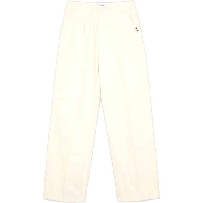 broeken Amish pantnogend - stier geverfd ecru