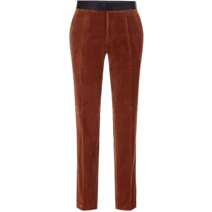 Boss Heren H-Genius Katoenen Broek (Bruin)
