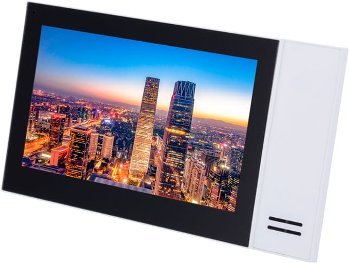 X-Security XS-V2421M-IP-POE IP video intercom binnen monitor netwerkkabel aansluiting met PoE