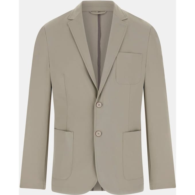 GUESS  Eco Tyron Blazer Traditional Khaki Taglia: M | Blazers Outlet | Uomo | Marrone