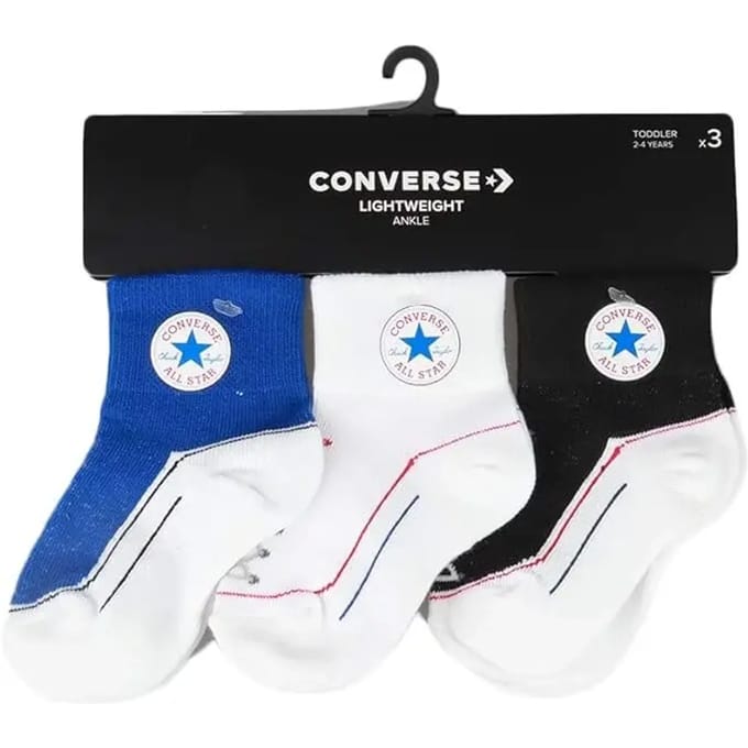 Baby gestreepte sokken Converse (x3)
