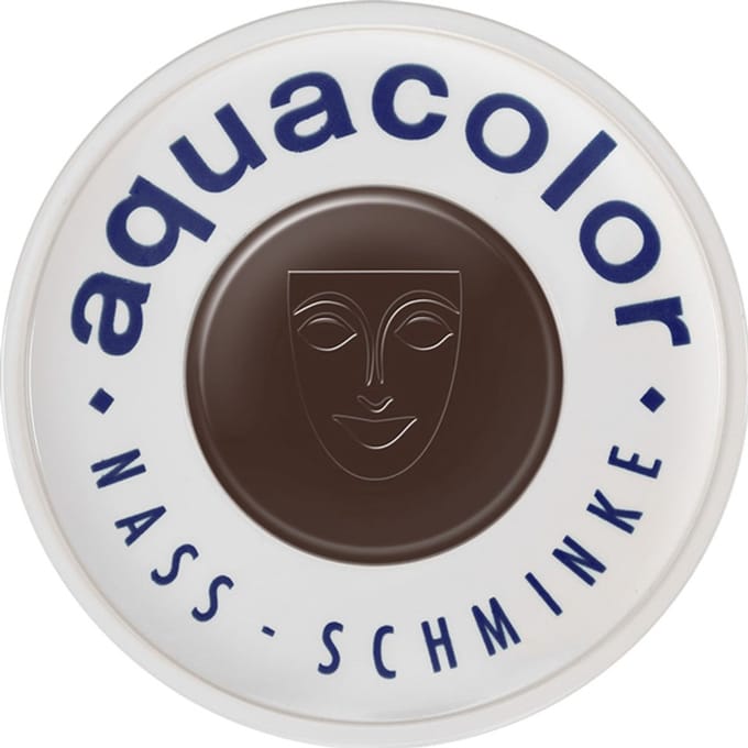 Kryolan Aquacolor Schmink - Donkerbruin 101 - 30 ml