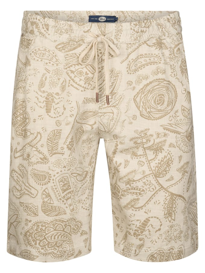 Petrol Industries - Heren Chino short Mirage - Wit