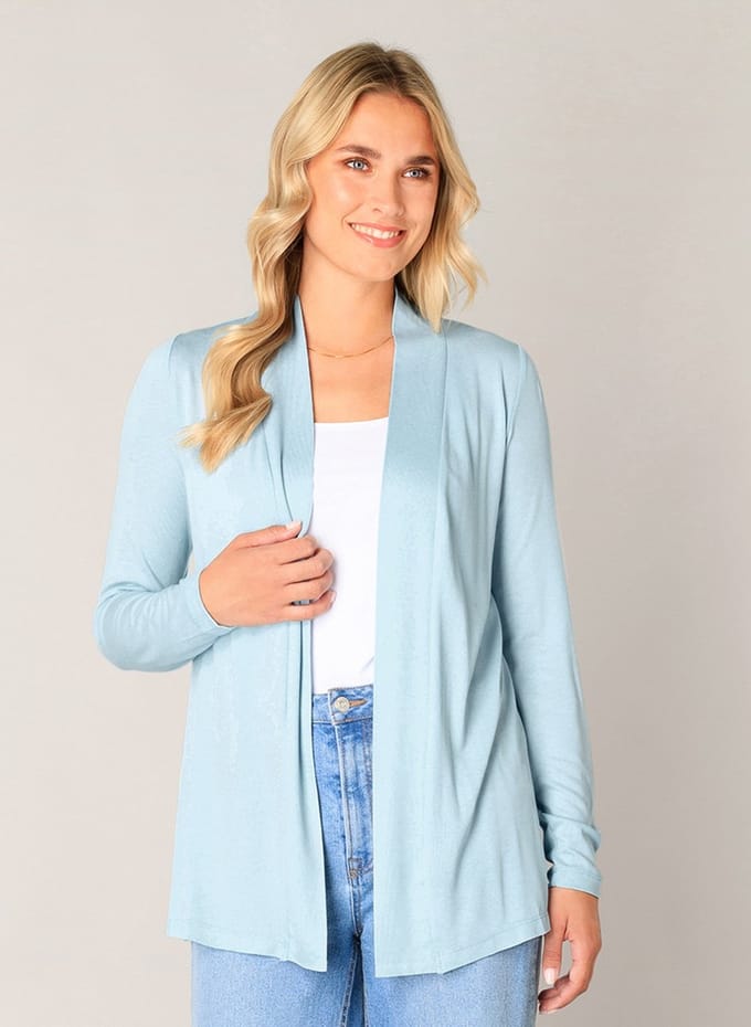 BASE LEVEL Yayla Vest - Light Blue - maat 46
