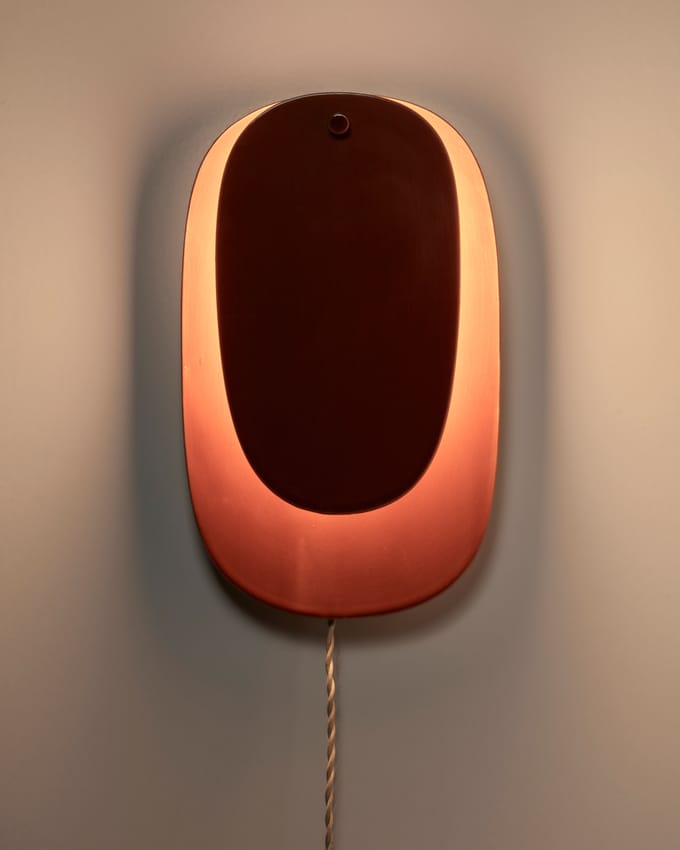 Serax Nebula wandlamp - bordeaux