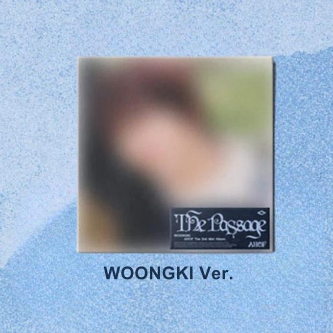 AHOF - [THE PASSAGE] 2e Mini Album DIGIPACK WOONGKI