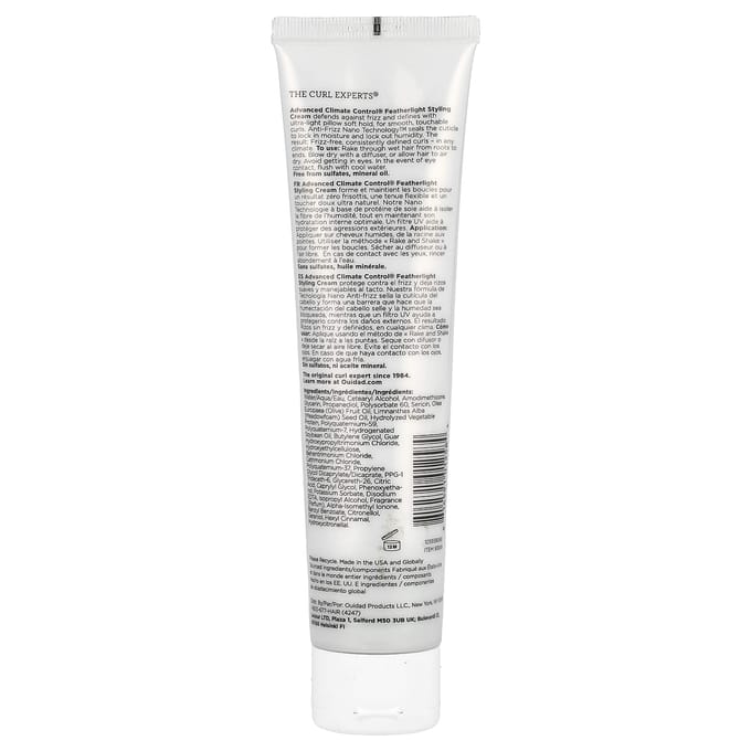 Ouidad, Advanced Climate Control®, Featherlight Styling Cream, 5.7 fl oz (168 ml)