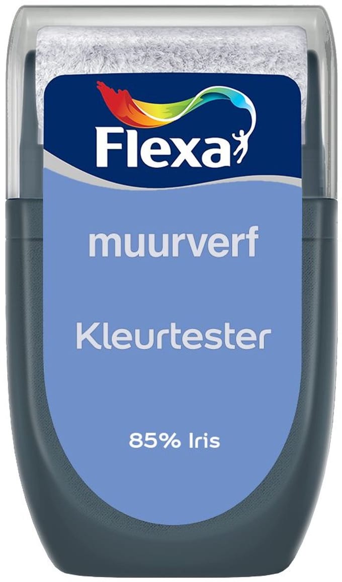 Flexa - Kleurtester Muurverf - 85% Iris - Mengverf - 30 Ml