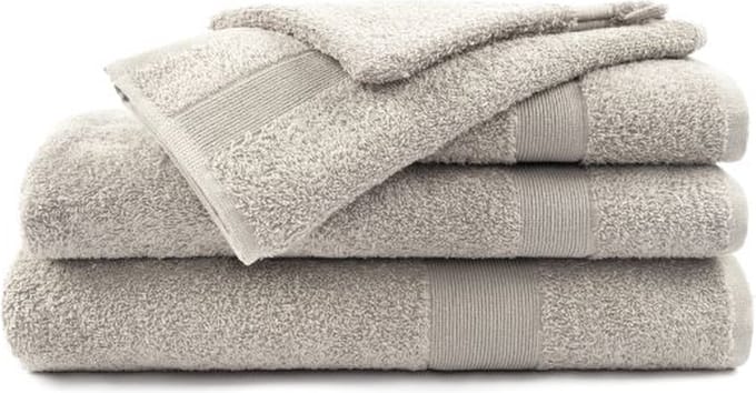 Mistral Home - BADHANDDOEK - katoen - 70 x 140 cm - effen kleur - beige