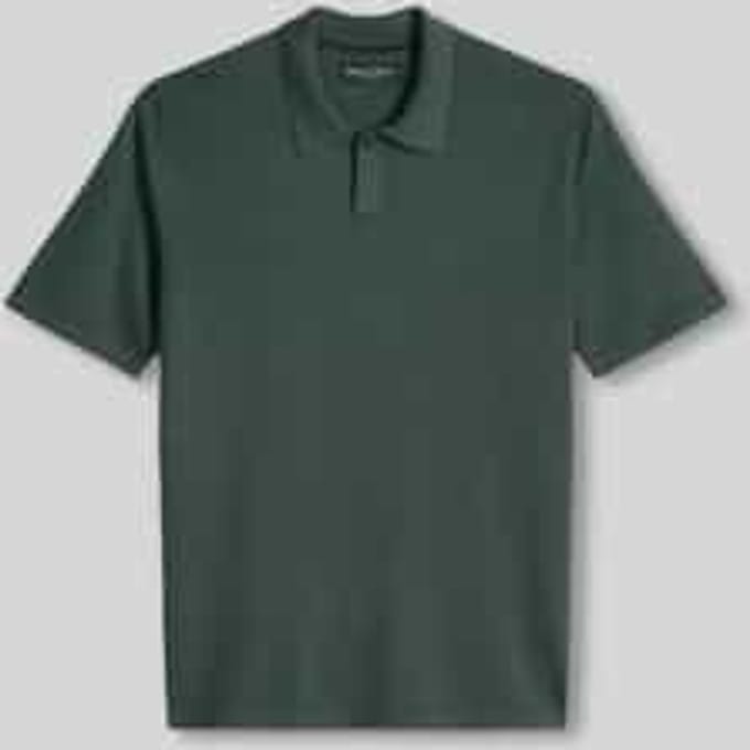 regular fit poloshirt van puur katoen