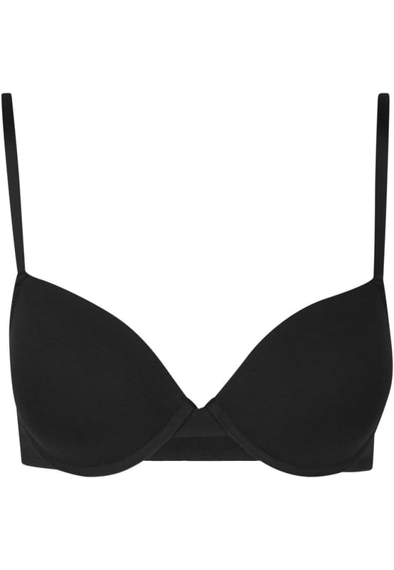 Urban Classics BH - Basic katoenen bh (Set van 2) - EU75A tot EU85C - voor Vrouwen - zwart