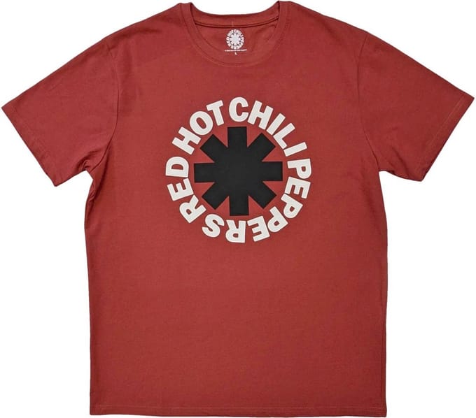 Red Hot Chili Peppers - Classic Asterisk Heren T-shirt - XL - Rood