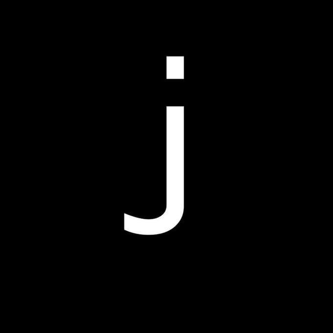 Huisnummer sticker - j - wit - 6 cm - letter - brievenbussticker – cijfersticker - plakletter
