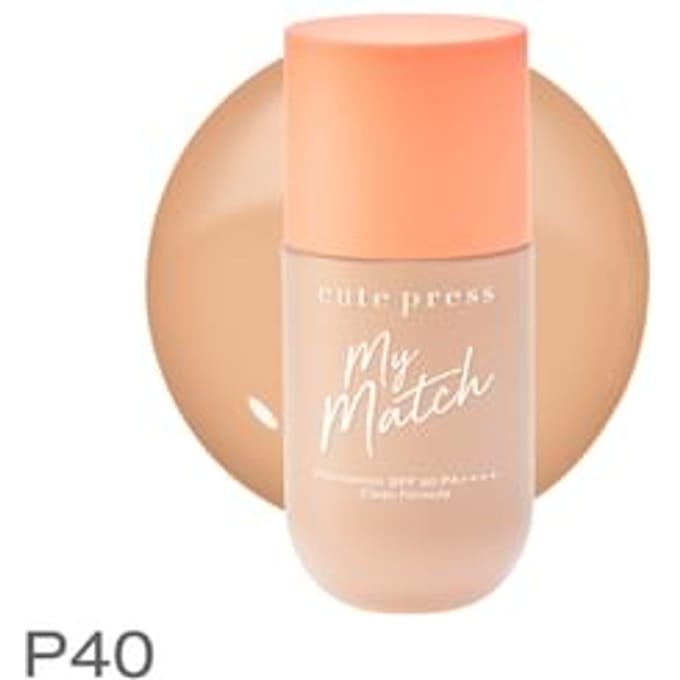 Cute Press - My Match Foundation SPF 50 PA++++ P40 Cool Light