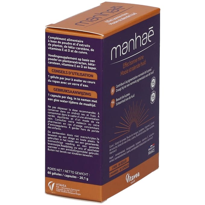 Vitavea Manhae Stralende Huid 60 Tabletten