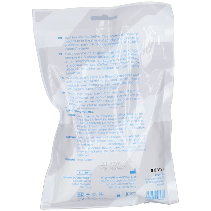 Révvi - instant cold pack (1-malig gebruik)